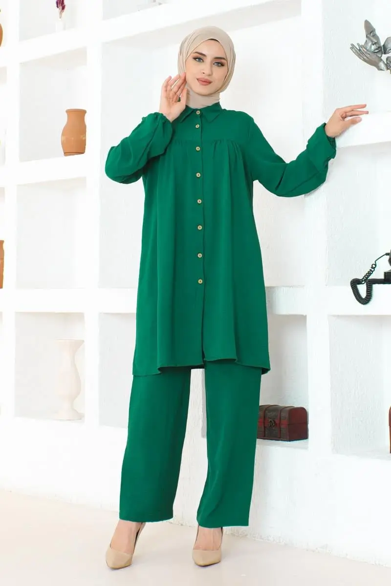 Gathered Aerobin Suit-detail