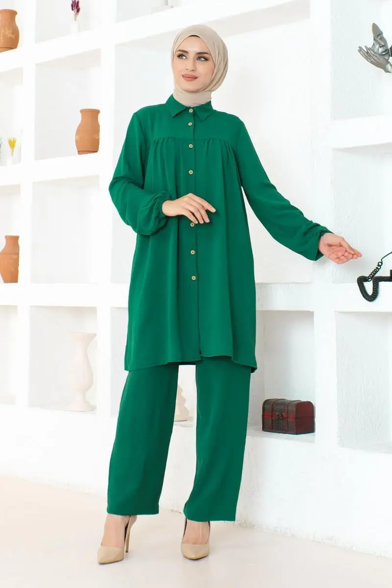 Gathered Aerobin Suit-detail