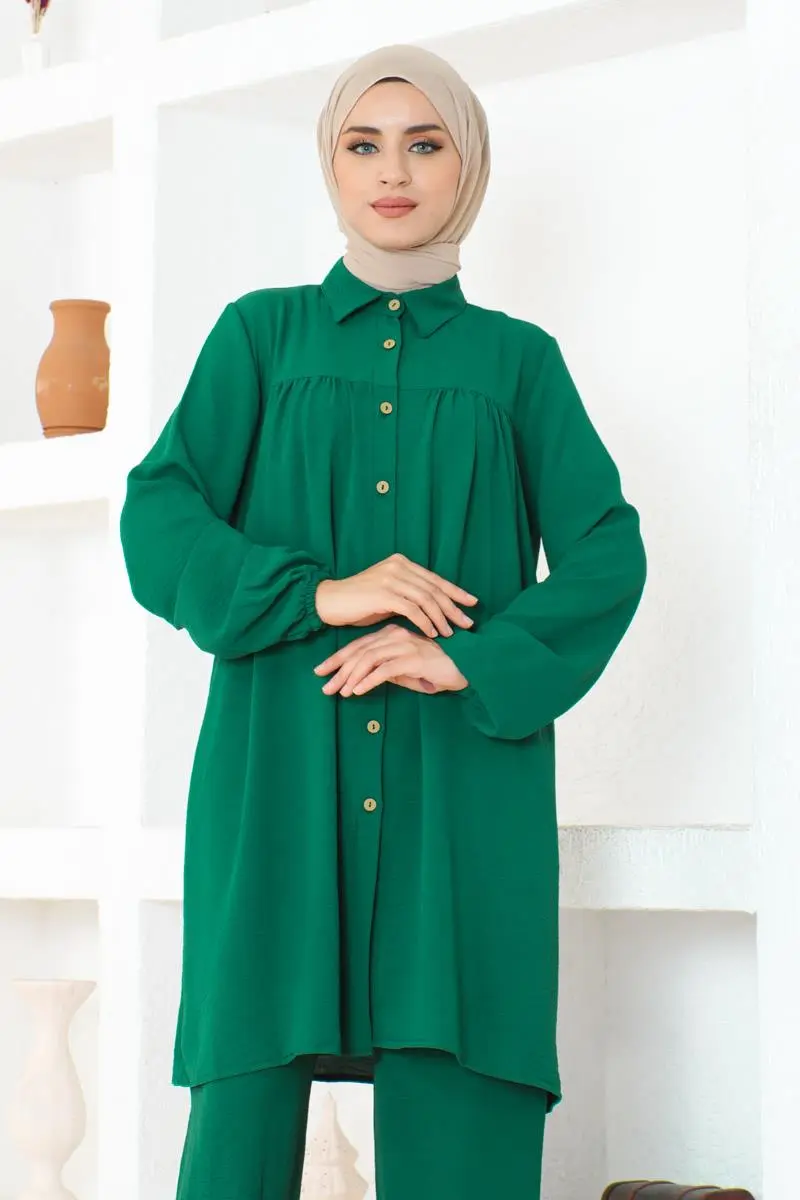 Gathered Aerobin Suit-detail