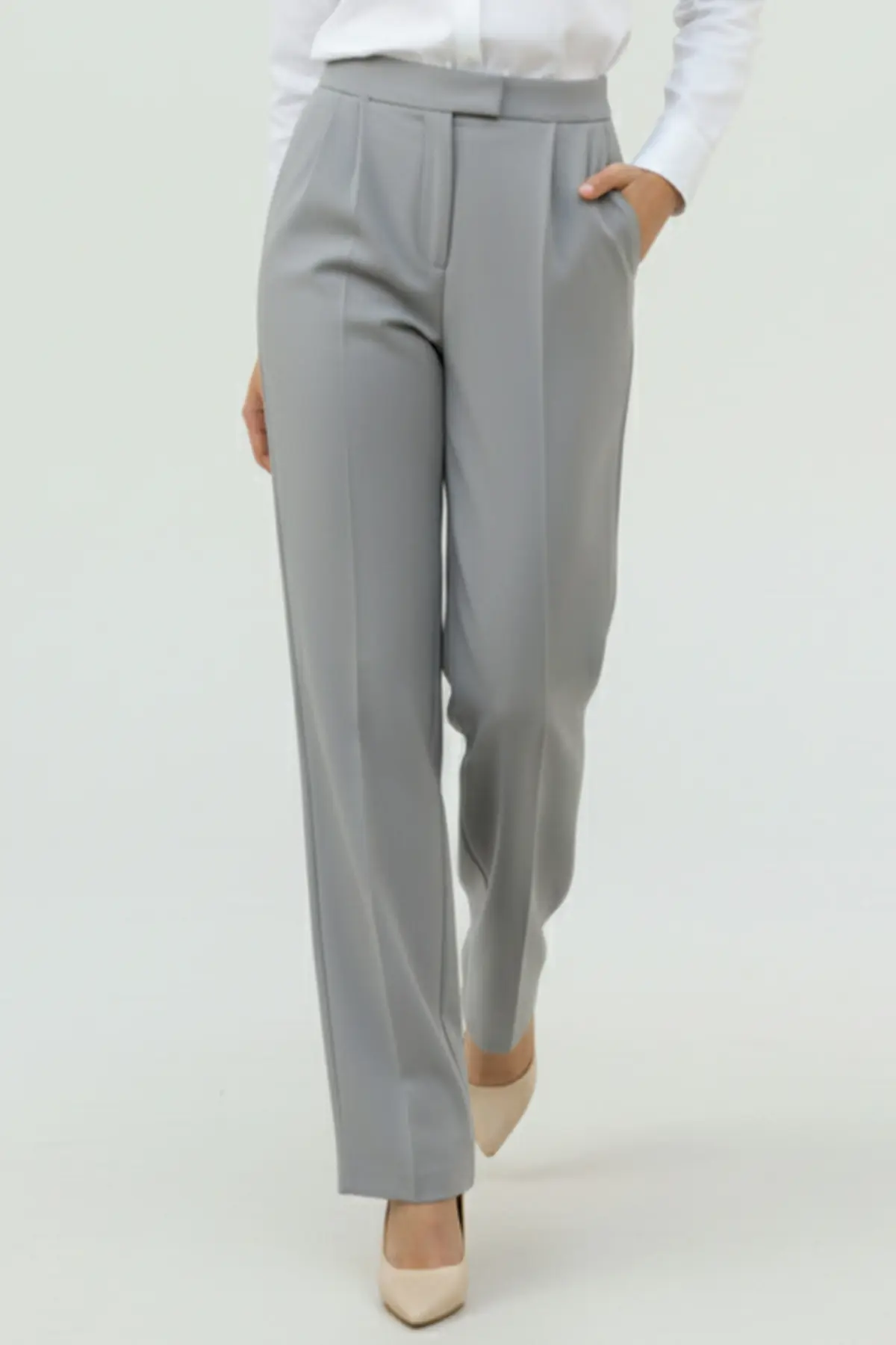 Palazzo Pants With Pockets-detail