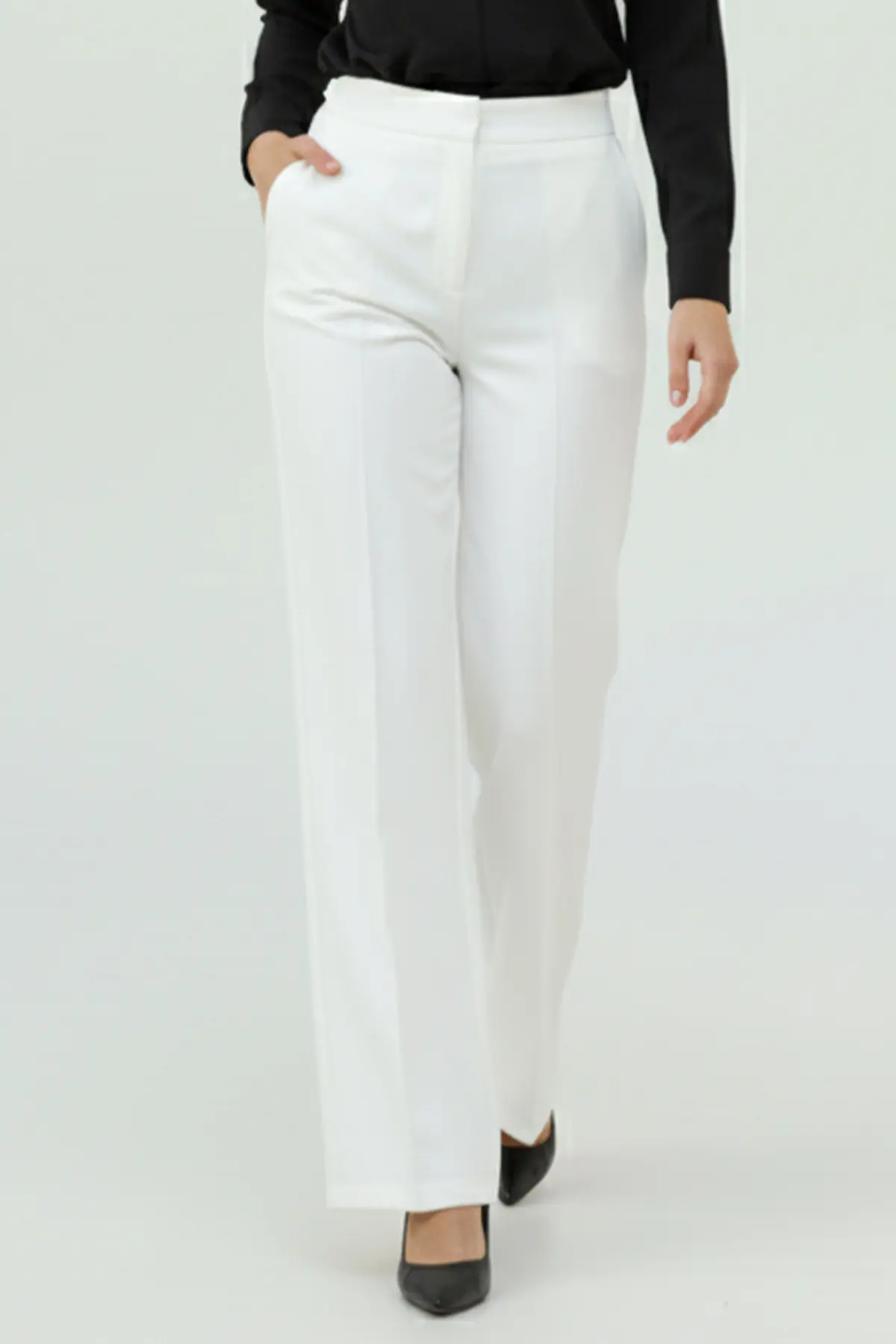 Palazzo Pants With Pockets-detail