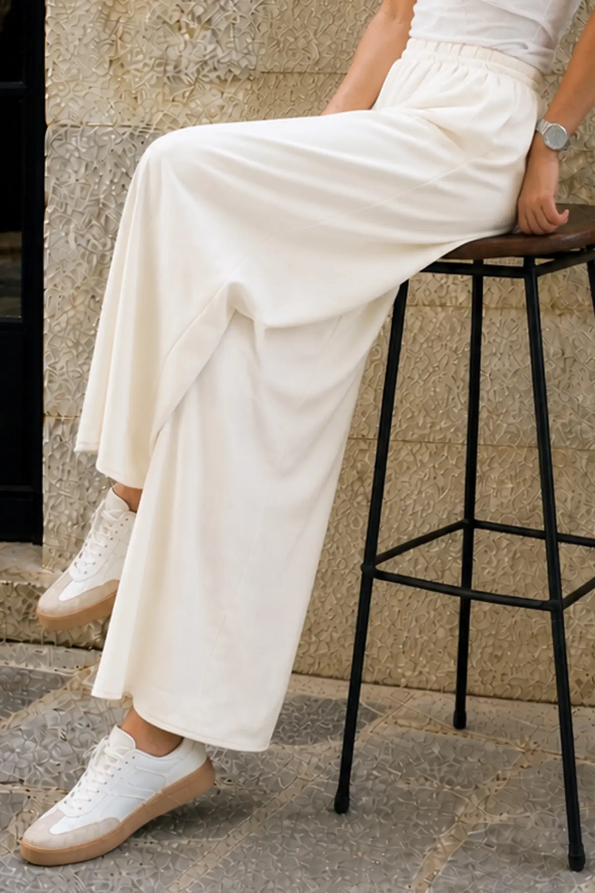 Trouser Skirt With Pockets-detail