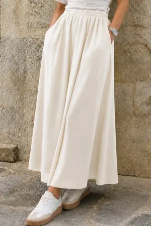 Trouser Skirt With Pockets