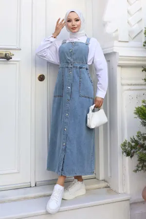 Salopet Dress With Pockets