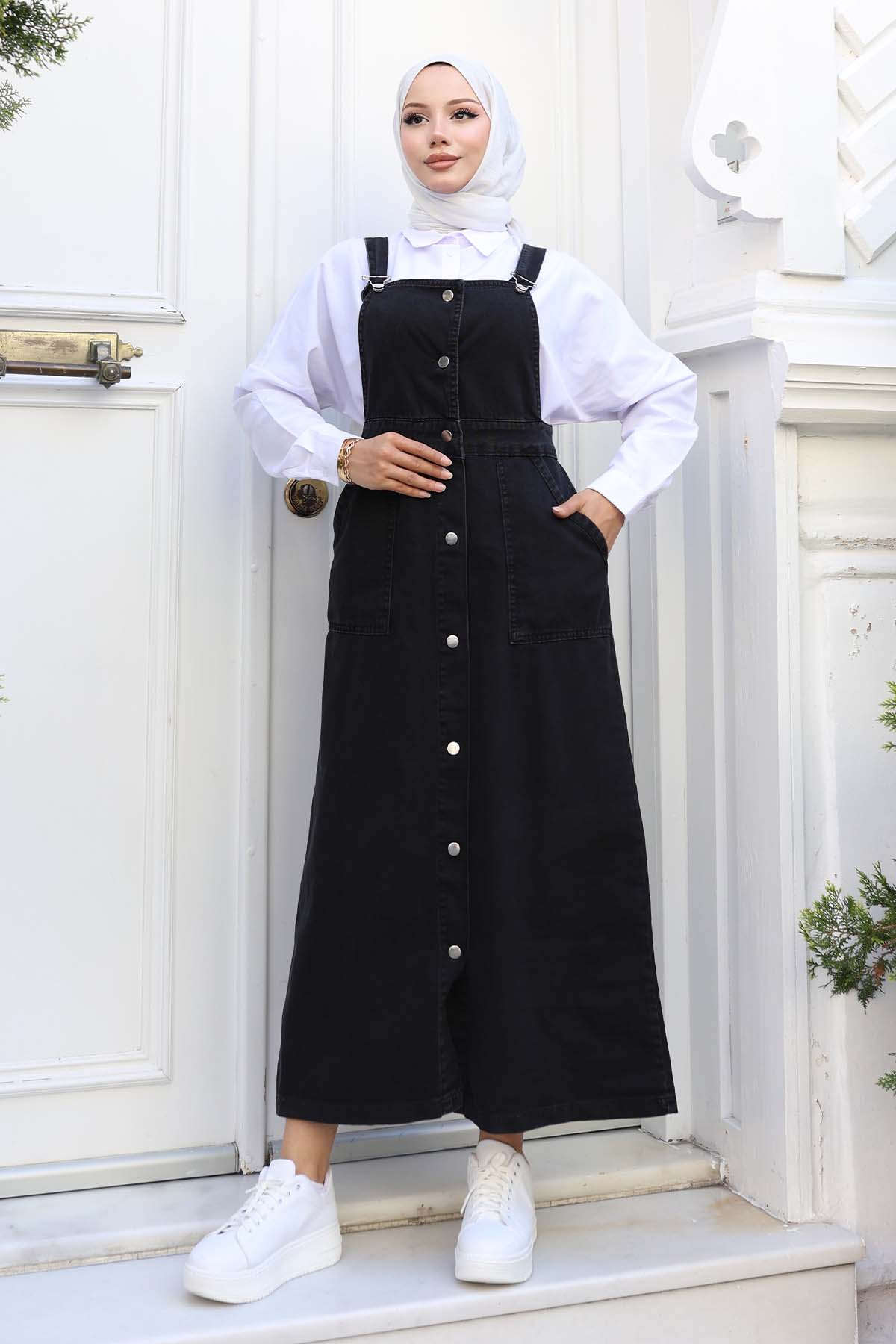 Salopet Dress With Pockets