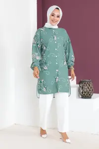 Floral Patterned Aerobin Suit