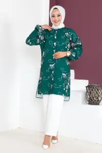 Floral Patterned Aerobin Suit