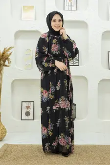 Yeni Çiçekli Elbise