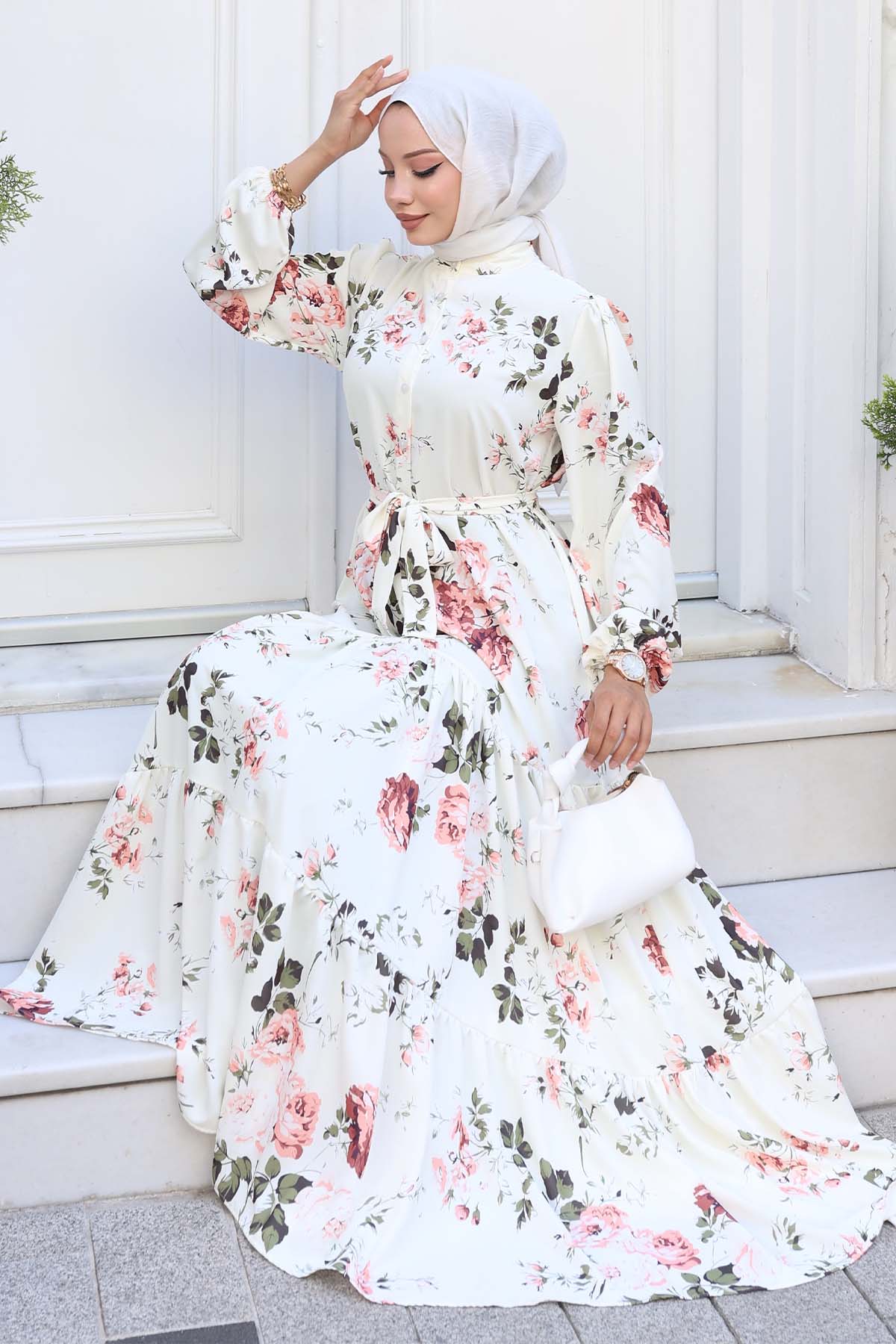 Floral Patterned Dress