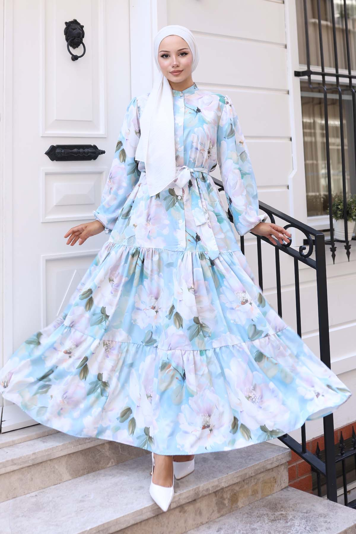 Floral Patterned Dress