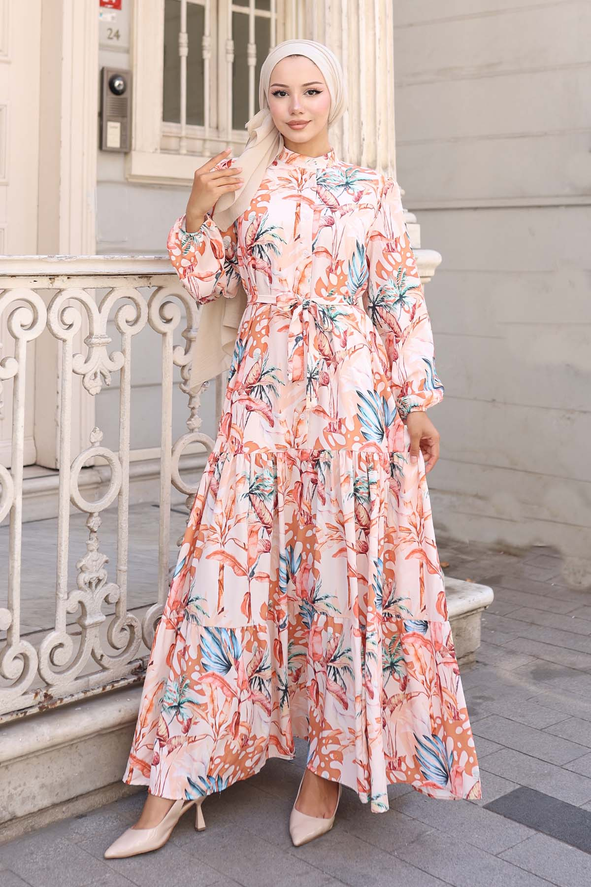Floral Patterned Dress