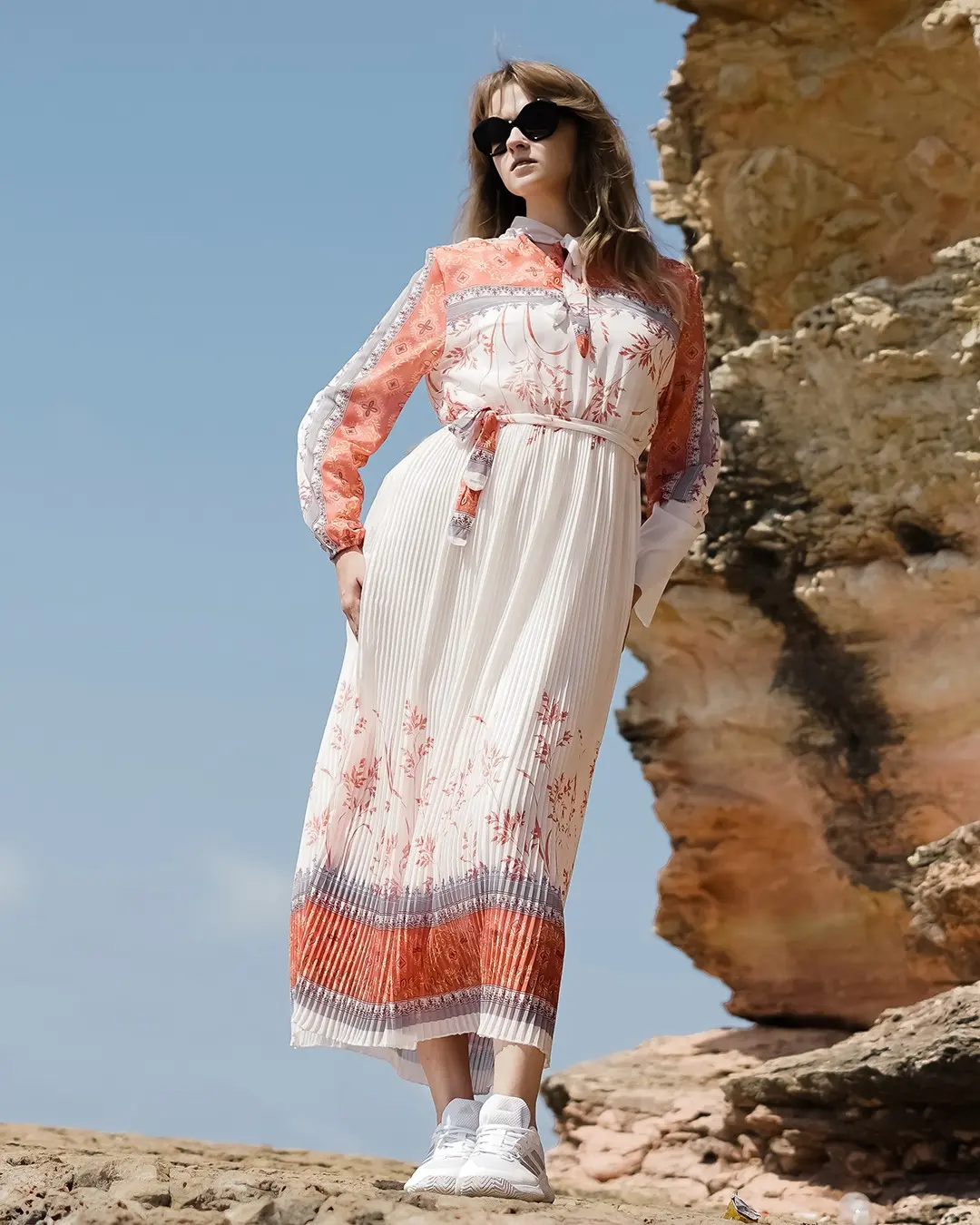 Yeni Çiçekli Elbise-detail