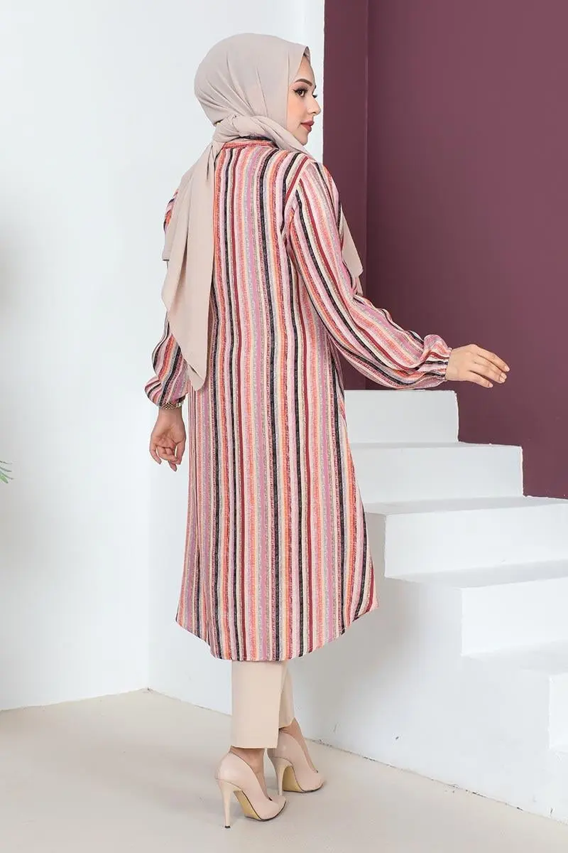 Stripe Printed Tunic-detail