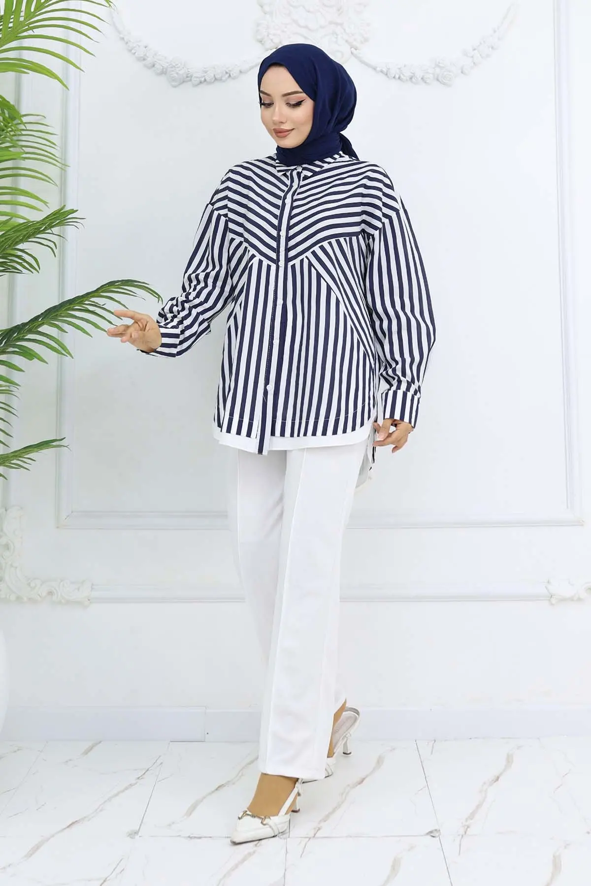 Striped Shirt-detail