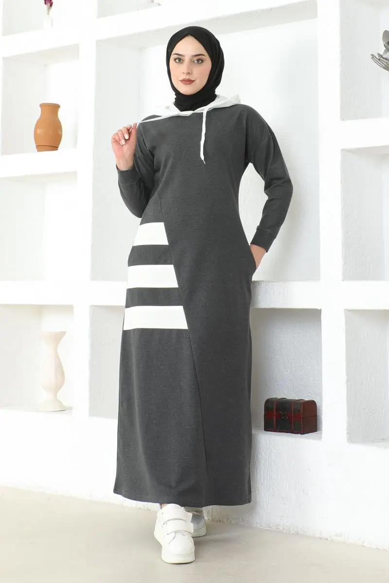 Striped Sport Dress-detail