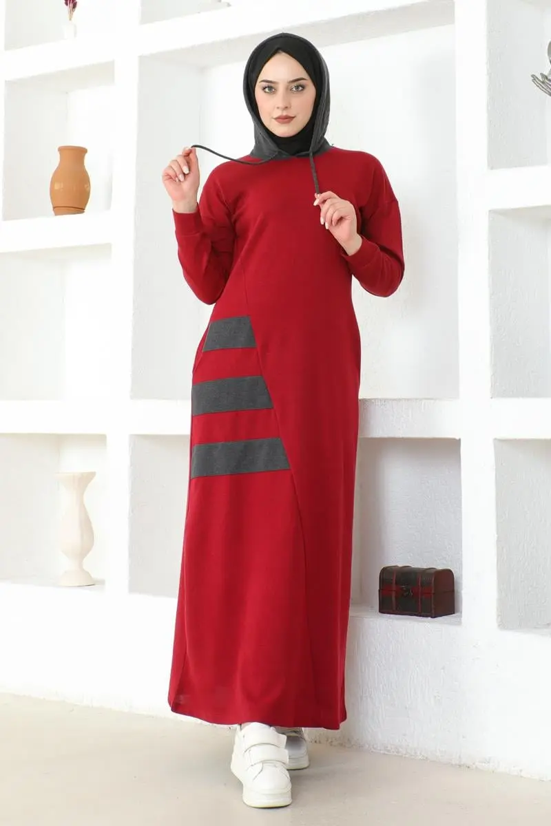 Striped Sport Dress-detail