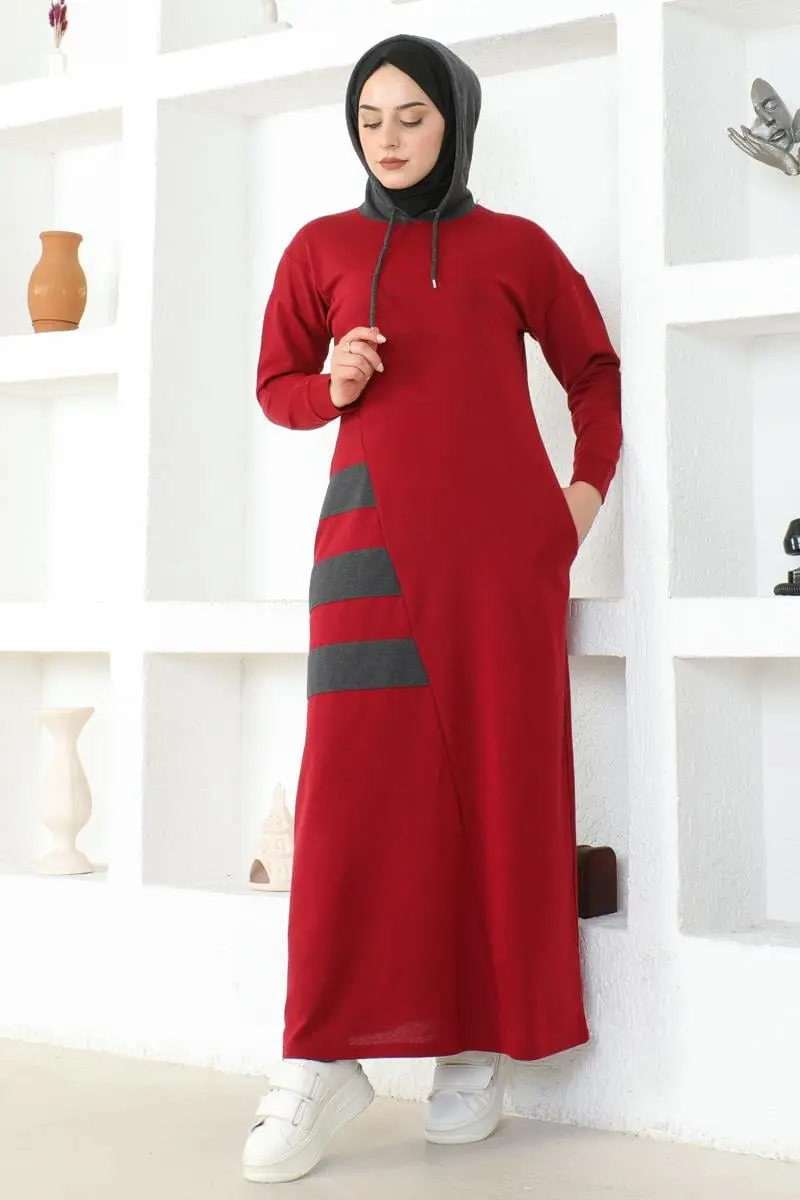 Striped Sport Dress-detail