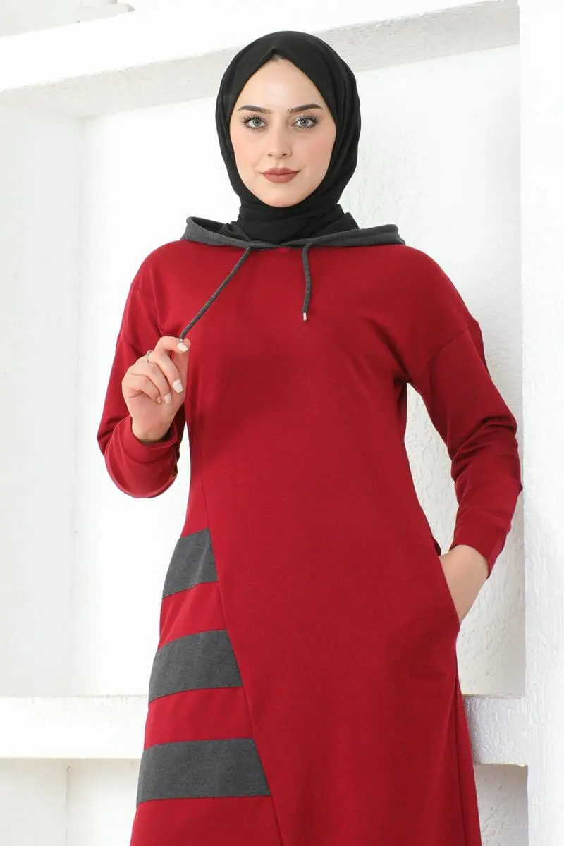 Striped Sport Dress-detail