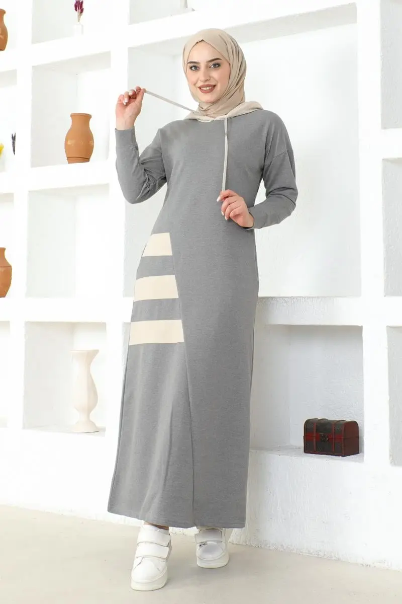 Striped Sport Dress-detail