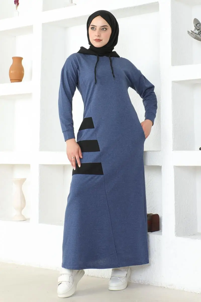 Striped Sport Dress-detail