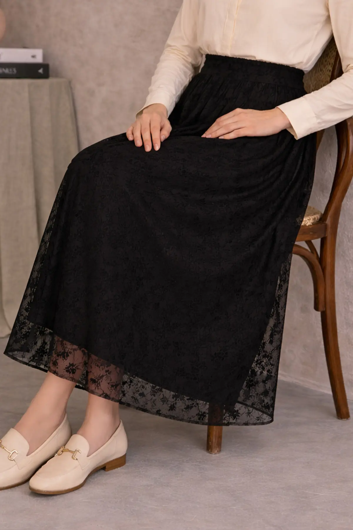 Danteli Flok Etek-detail