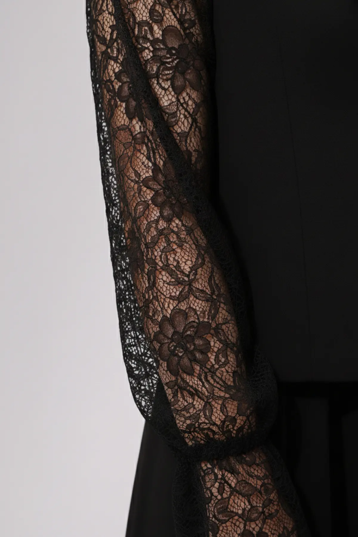 Dantelli Tesettür İkili Takım-detail