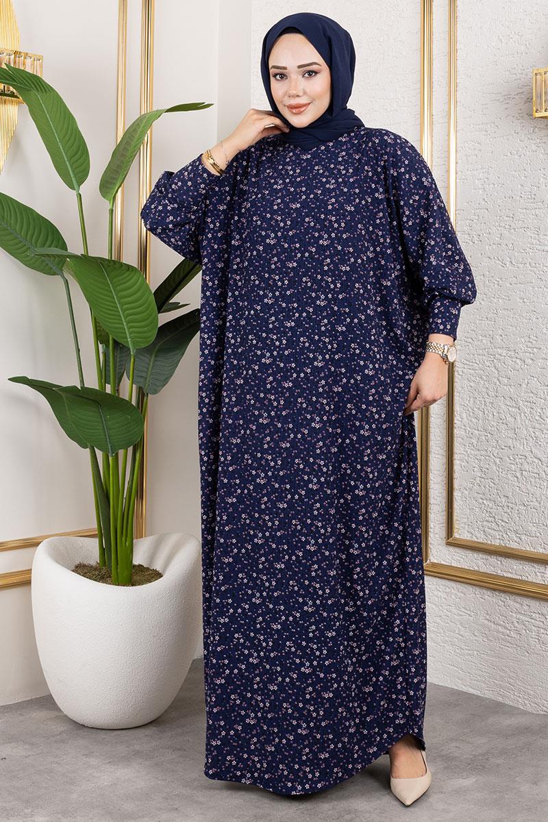 Desenli Bürümcük Elbise