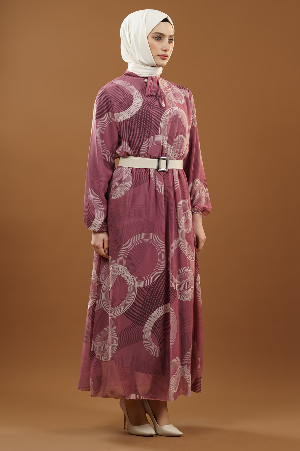 New Season Patterned Daily Dress