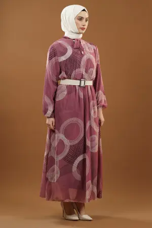 New Season Patterned Daily Dress