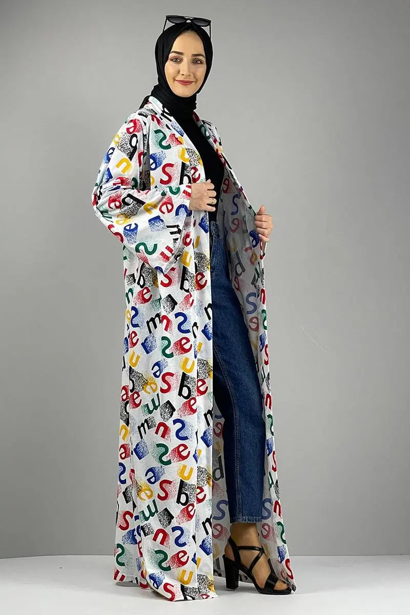 Patterned Kimono-detail