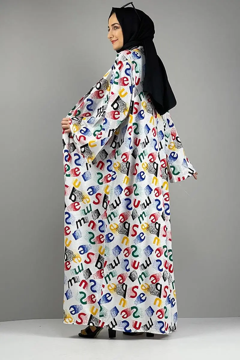 Patterned Kimono-detail