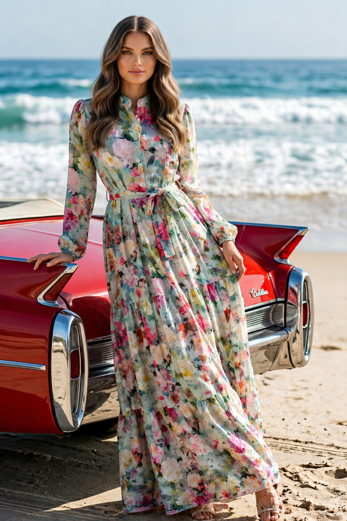 Patterned Hijab Jessica Dress