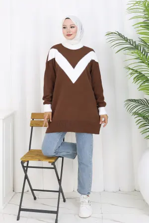 Patterned Knit Tunic