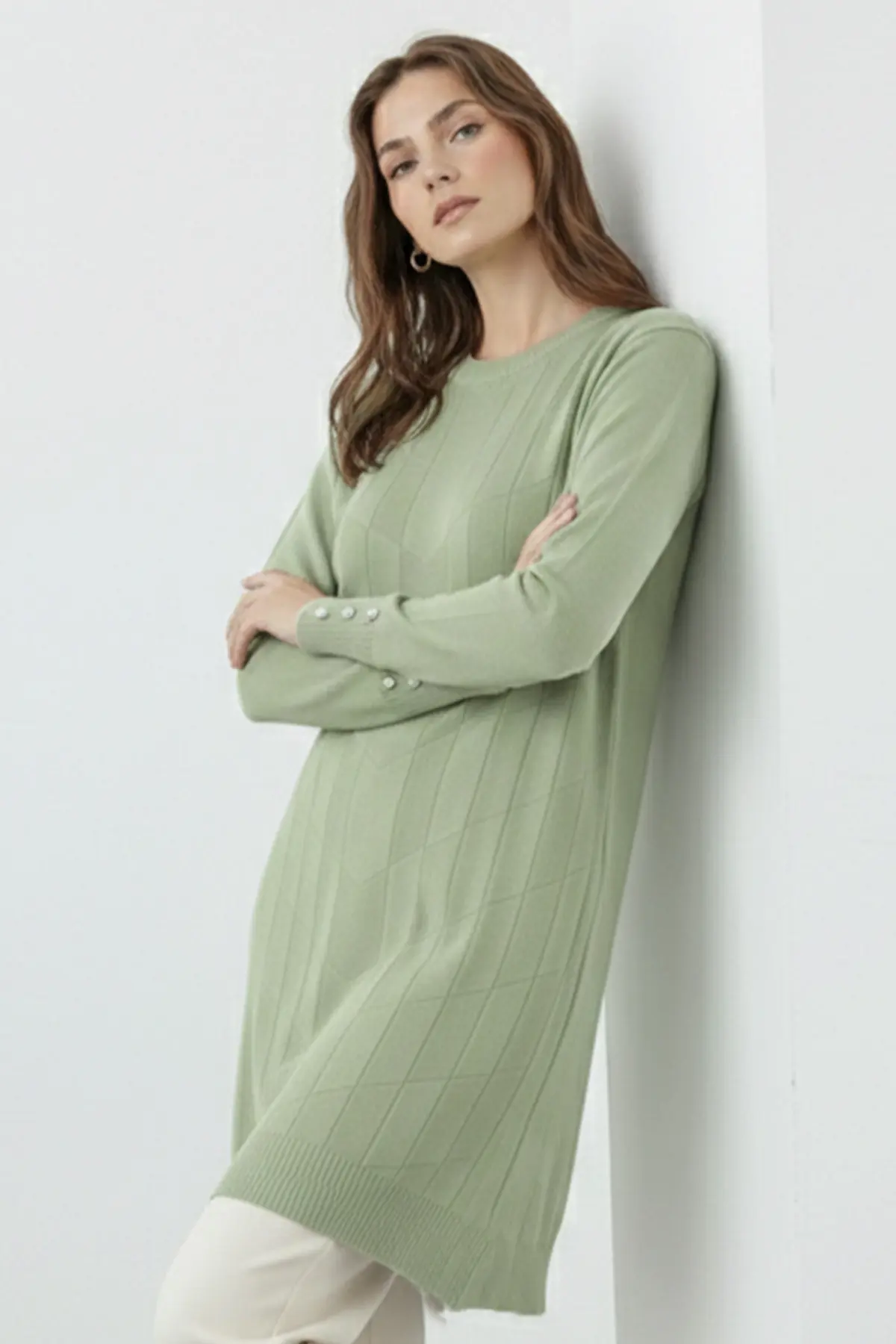 Desenli Tunik-detail