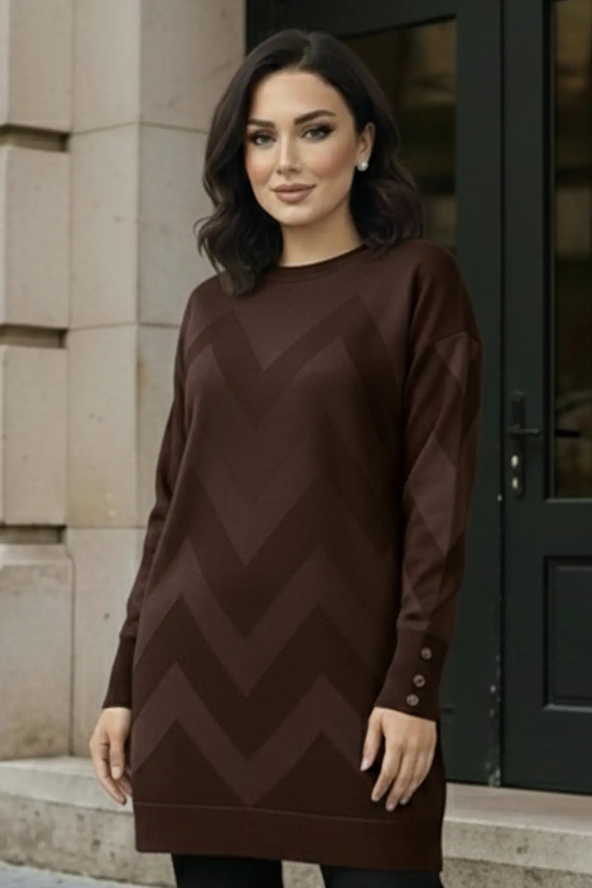 Desenli Tunik-detail