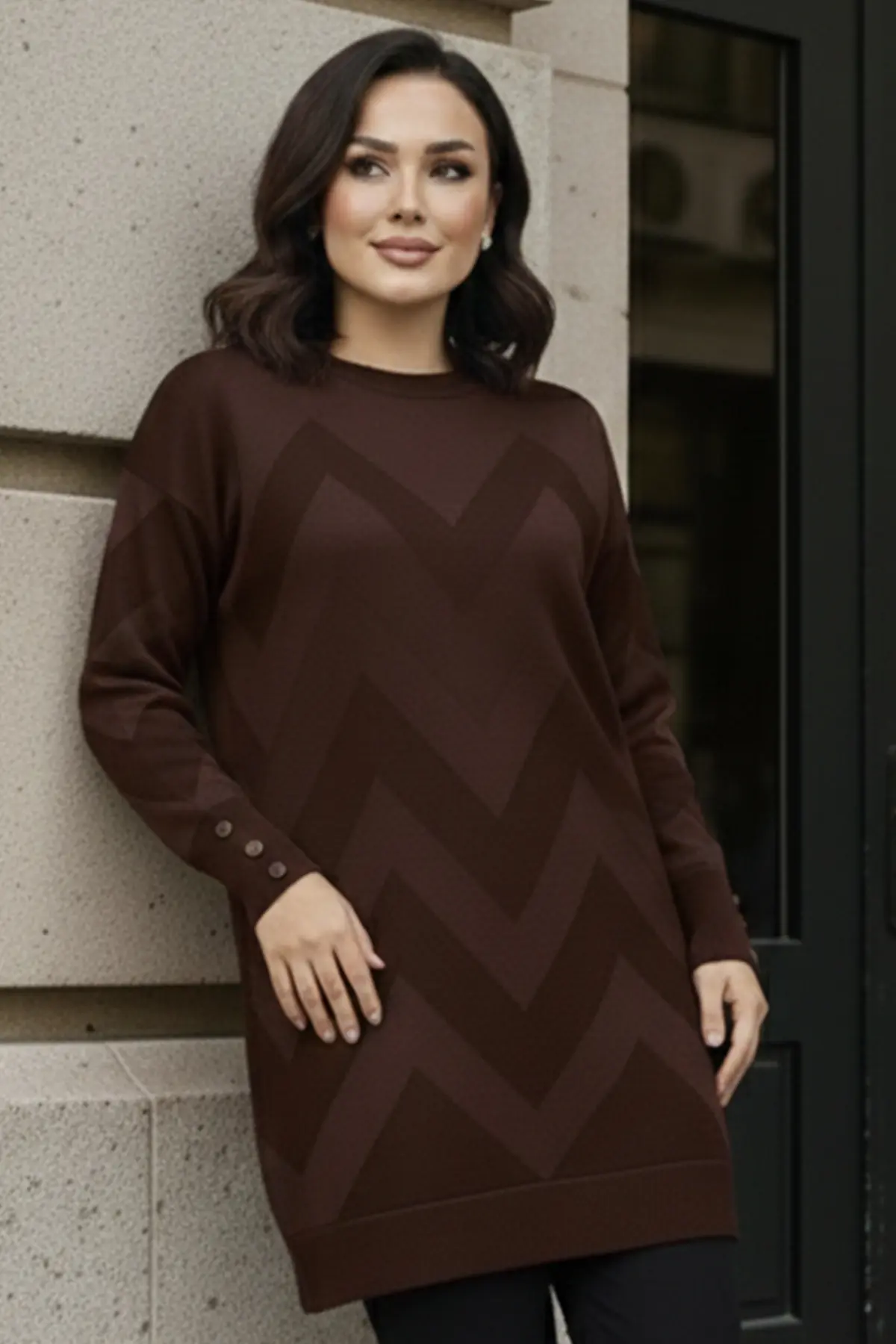 Desenli Tunik-detail