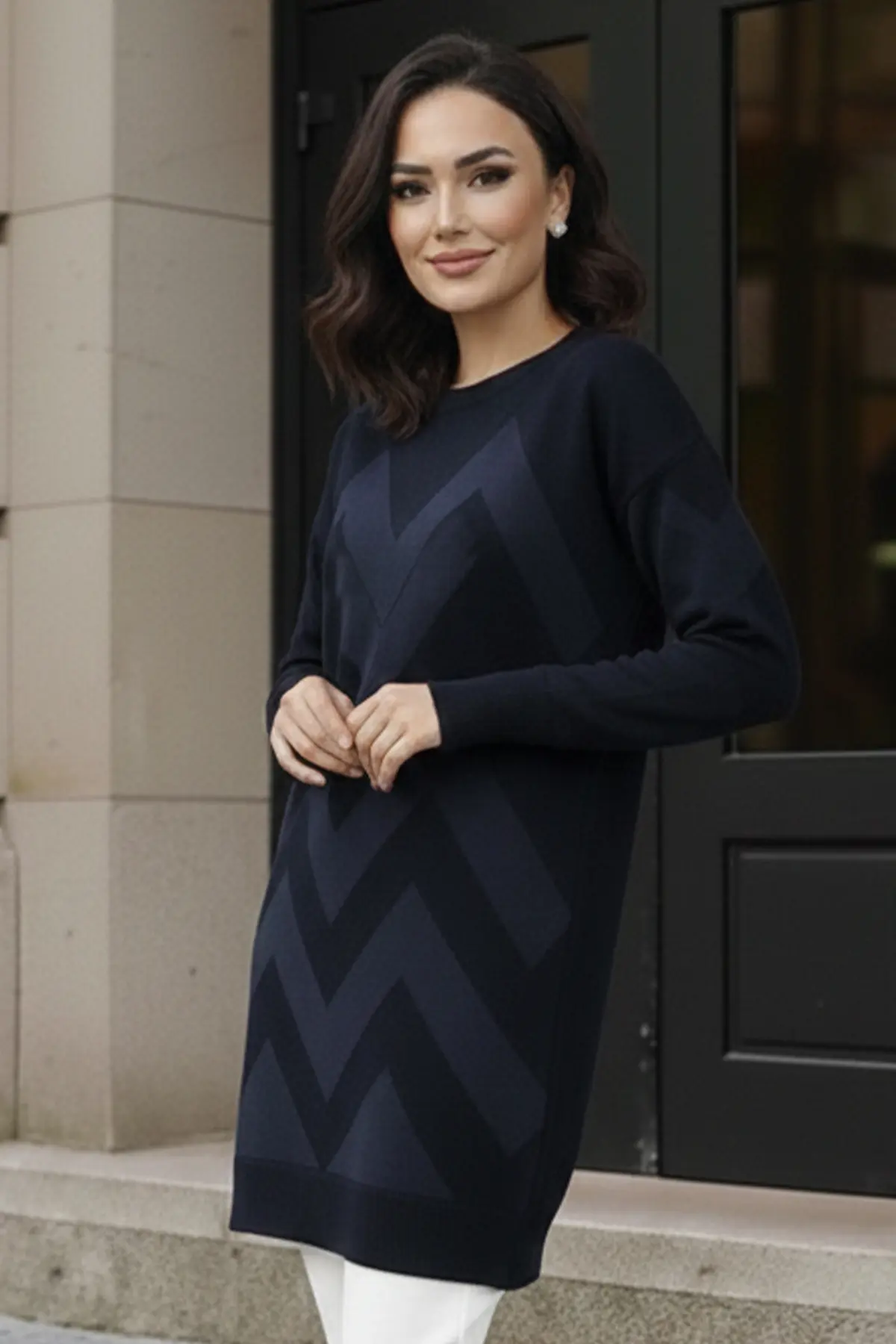 Desenli Tunik-detail