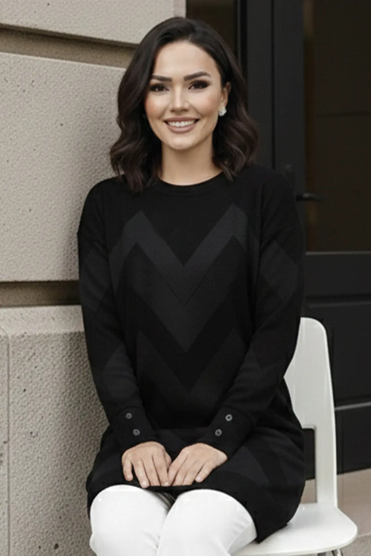 Desenli Tunik-detail