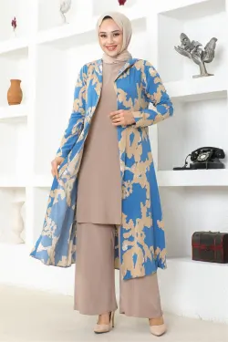 Patterned Three Piece Set