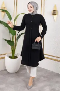 Button Detailed Aerobin Tunic