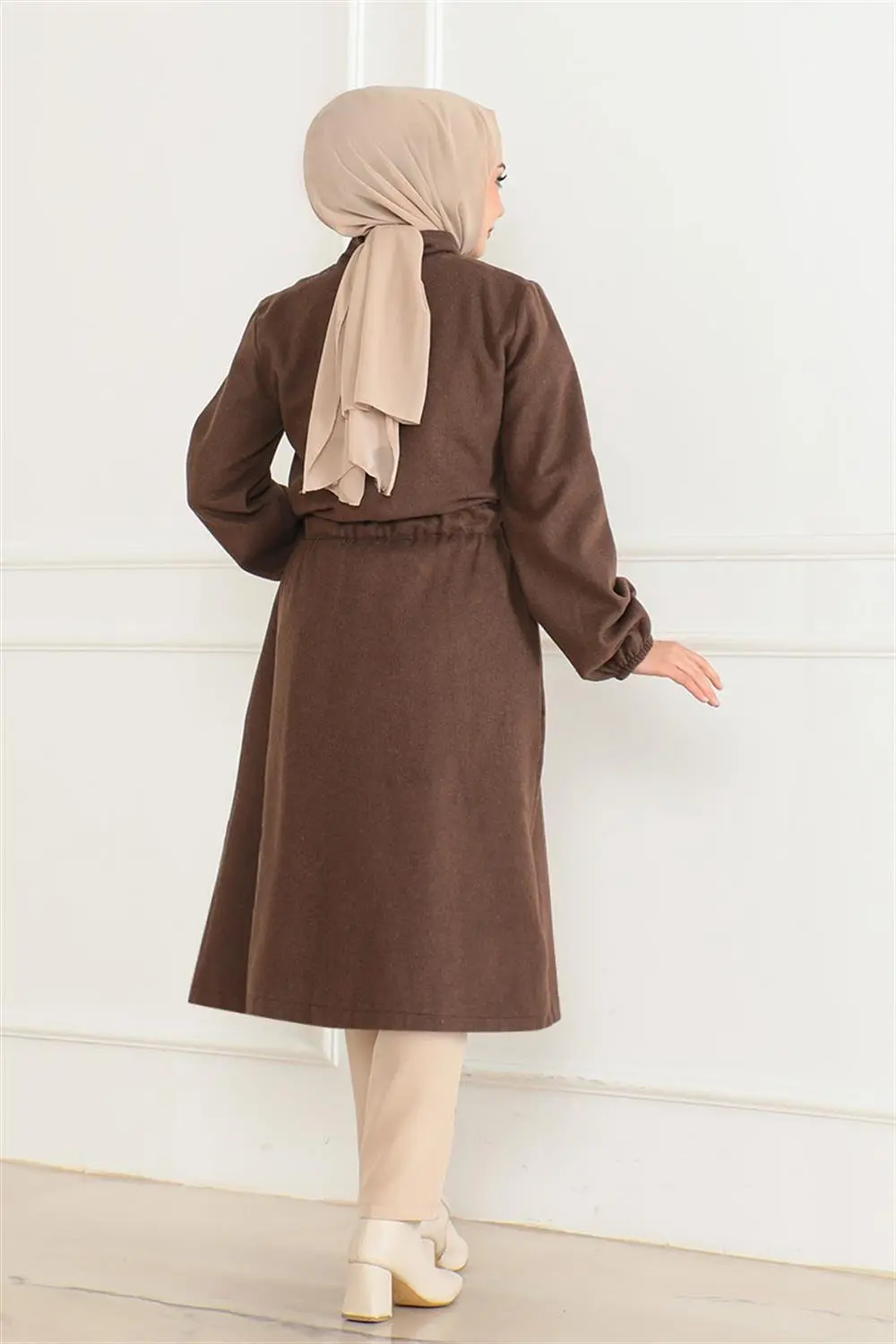 Button Detailed Stash Coat-detail