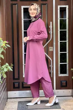 Buttoned Double Suit