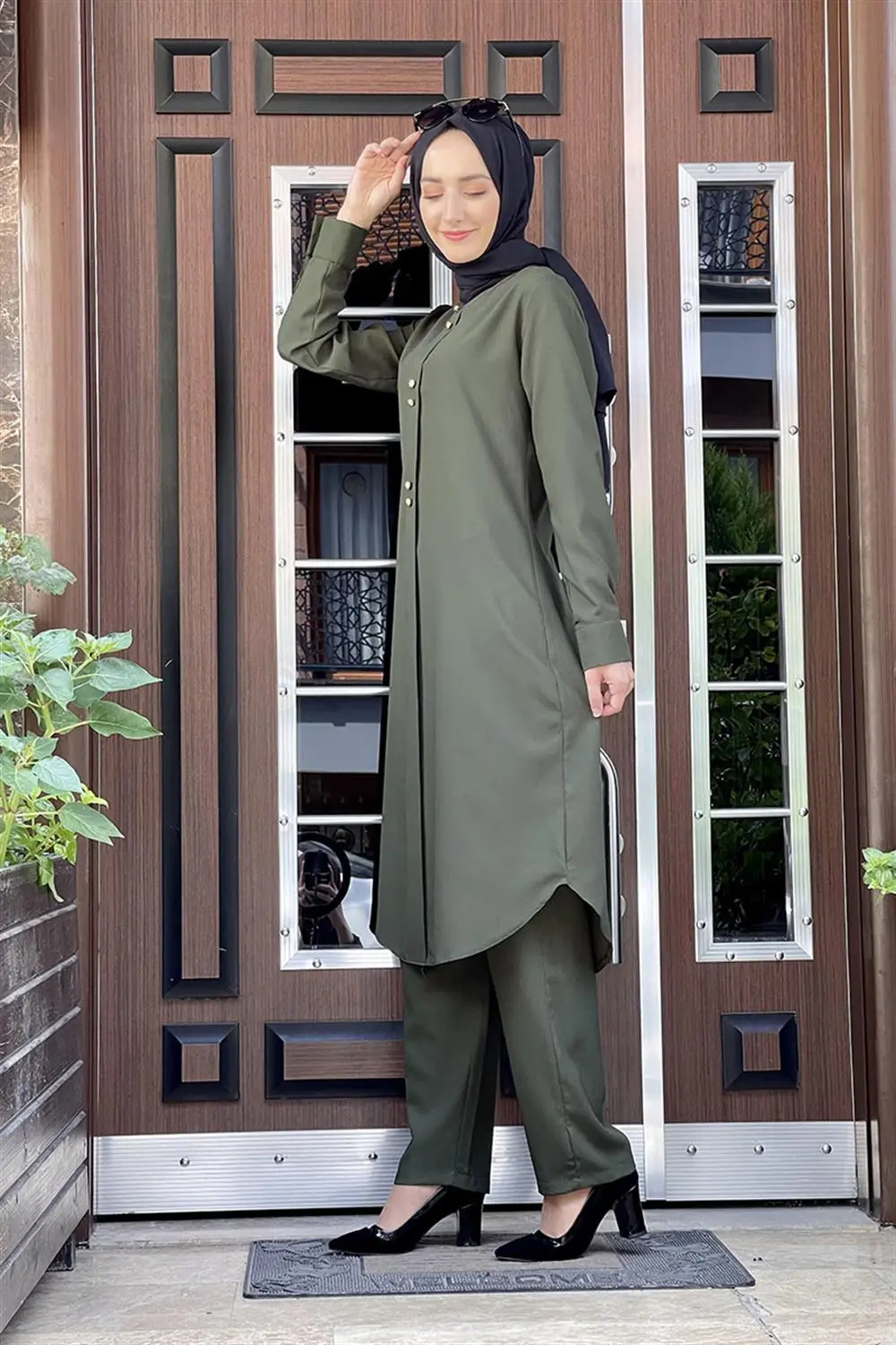 Düğmeli Ikili Takım-detail