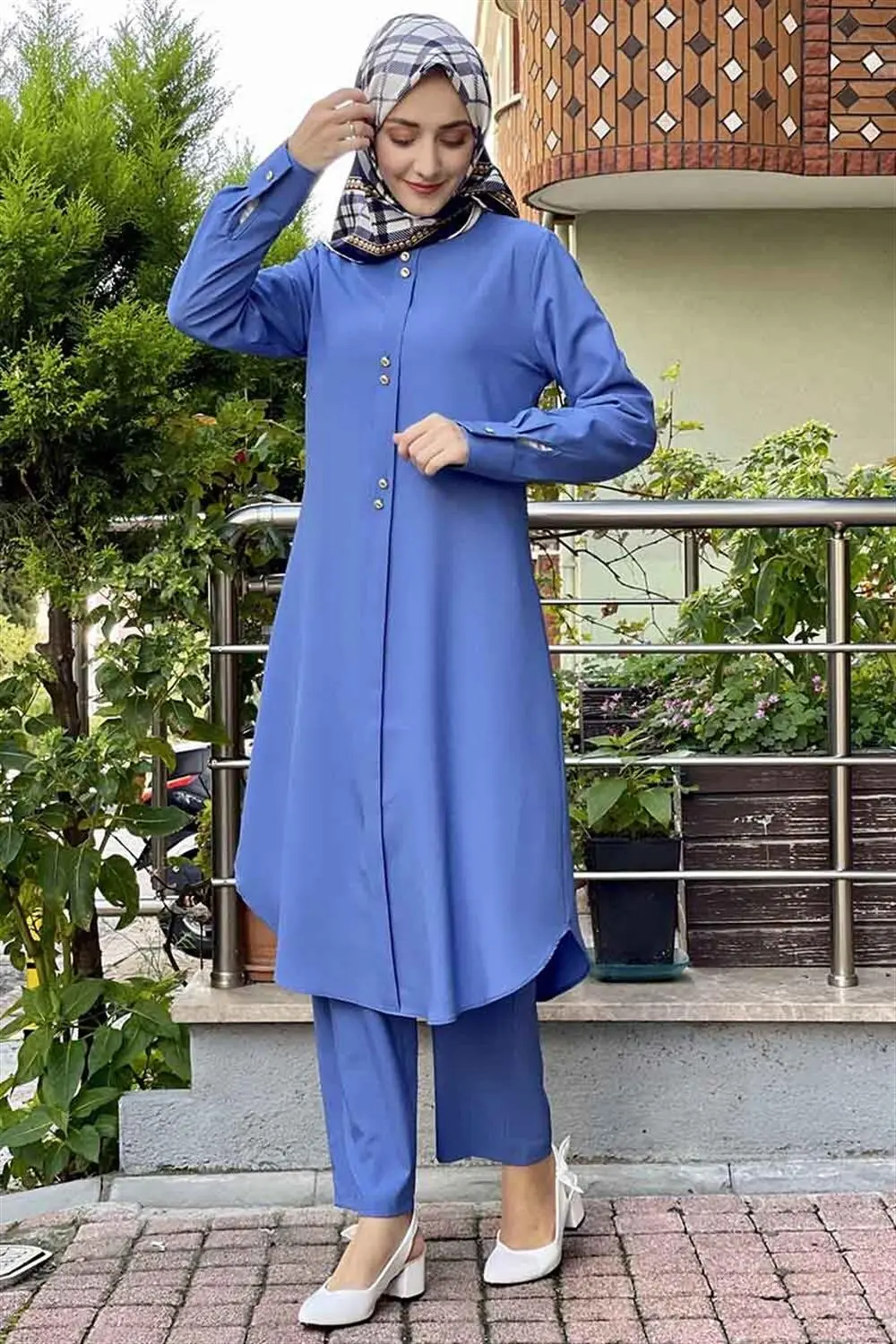 Düğmeli Ikili Takım-detail