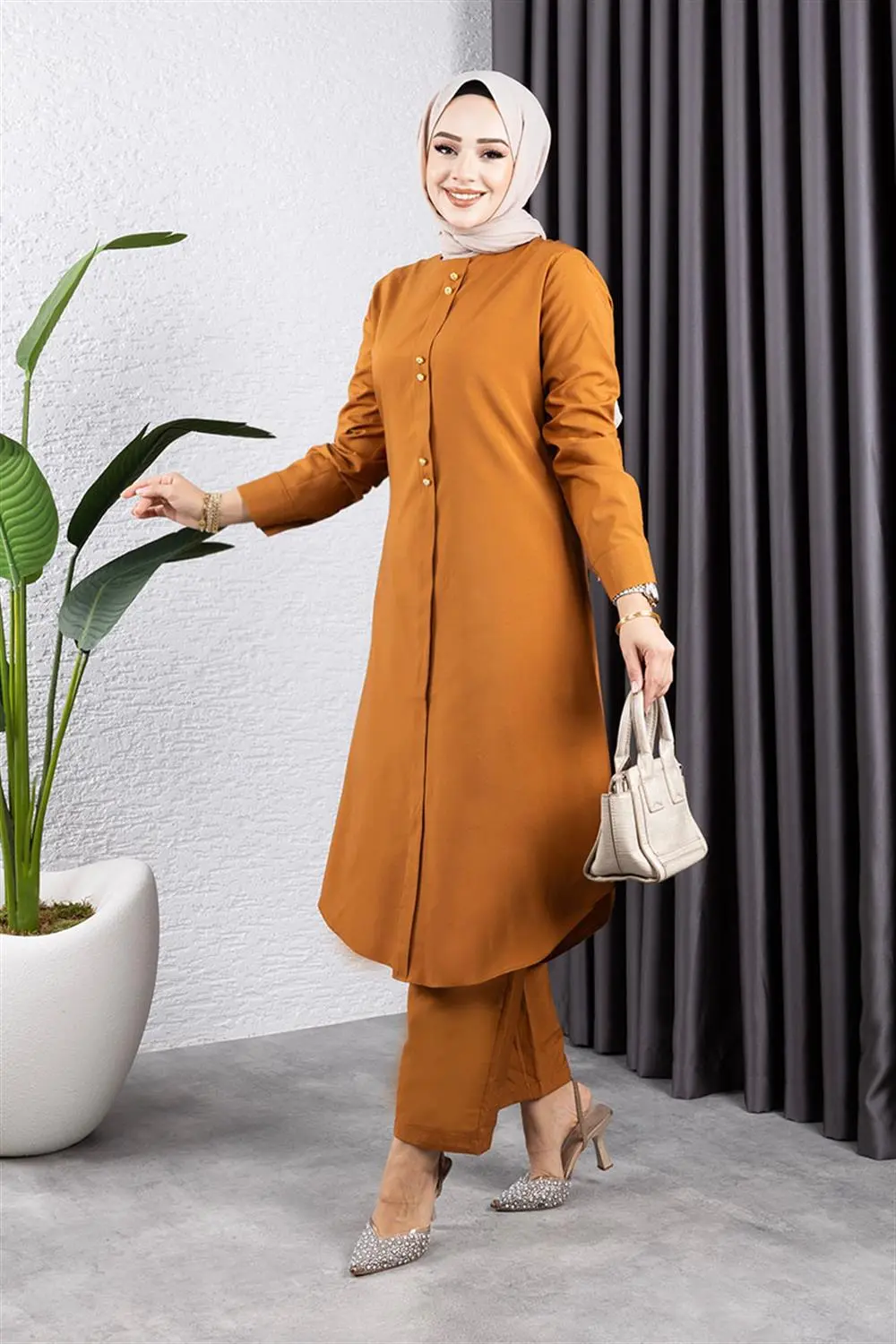 Düğmeli Ikili Takım-detail