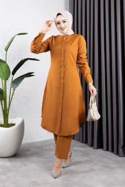 Buttoned Double Suit