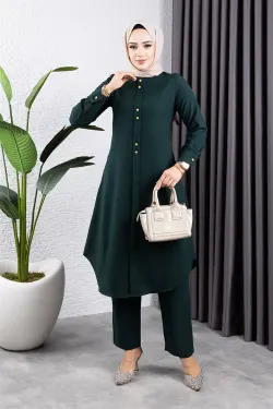 Düğmeli Ikili Takım