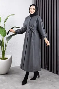 Buttoned Cashmere Cape