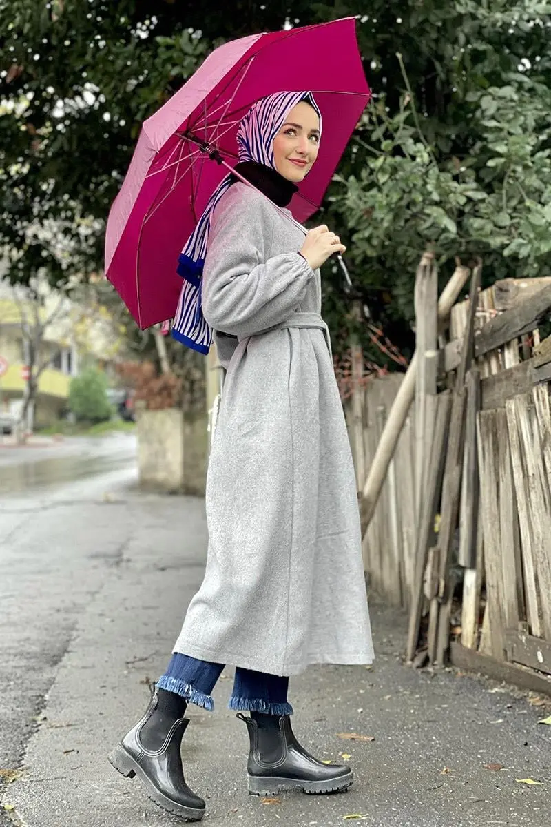 Düğmeli Kaşe Kap-detail