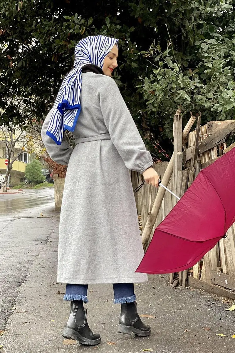 Düğmeli Kaşe Kap-detail